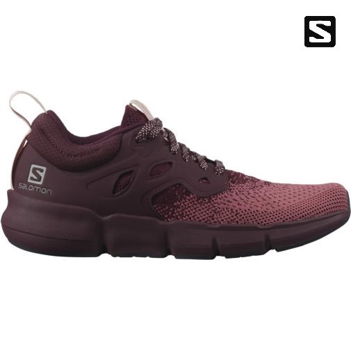 Sapatilhas de Corrida Salomon Predict Soc 2 Feminino Bordeaux | PT U98354